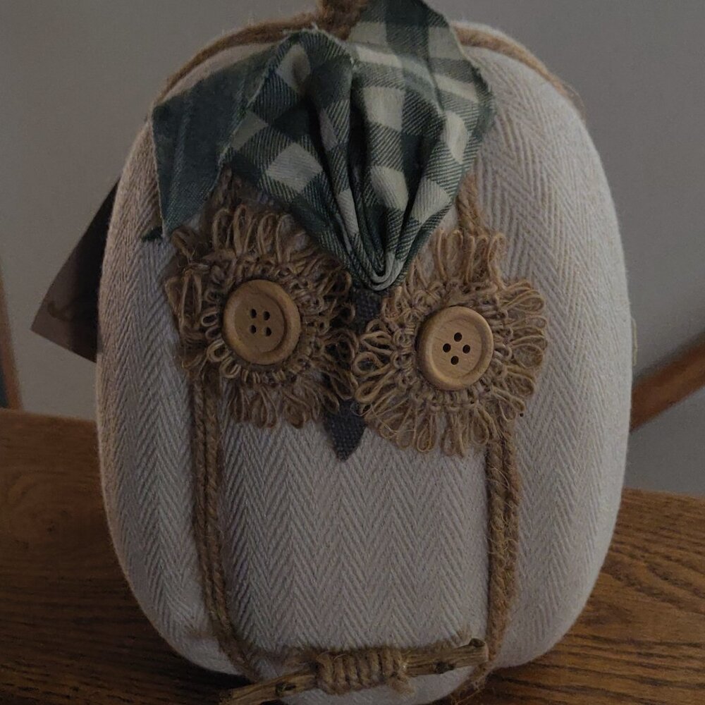 Lightweight Cloth Owl 10" x 7"